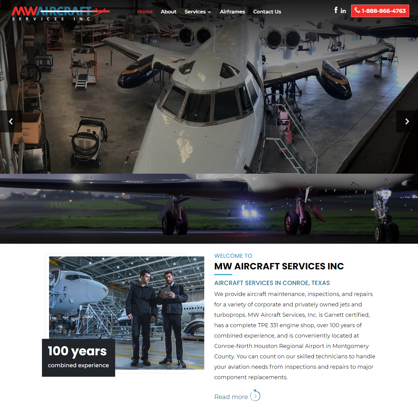 | itvibes full service digital marketing agency in houston Mw Aircraft Home Page