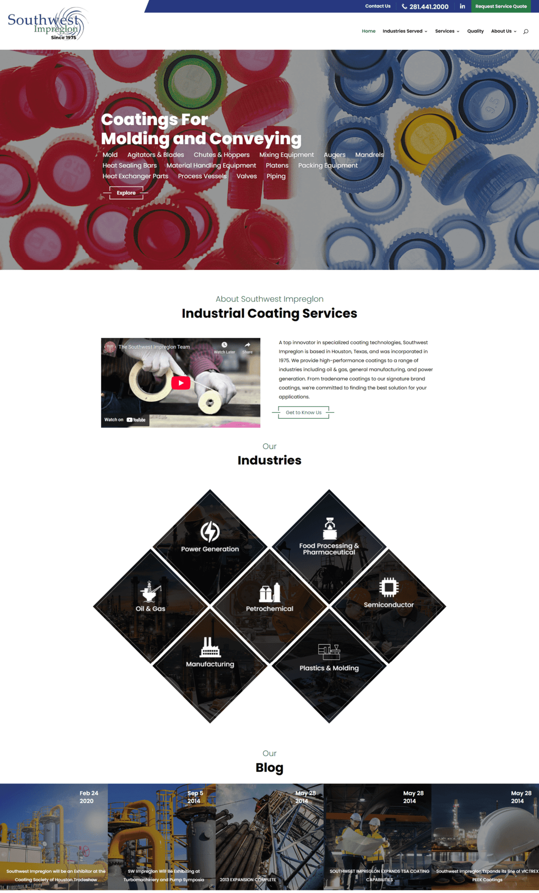 Southwest impreglon houstons 1 4 | itvibes full service digital marketing agency in houston