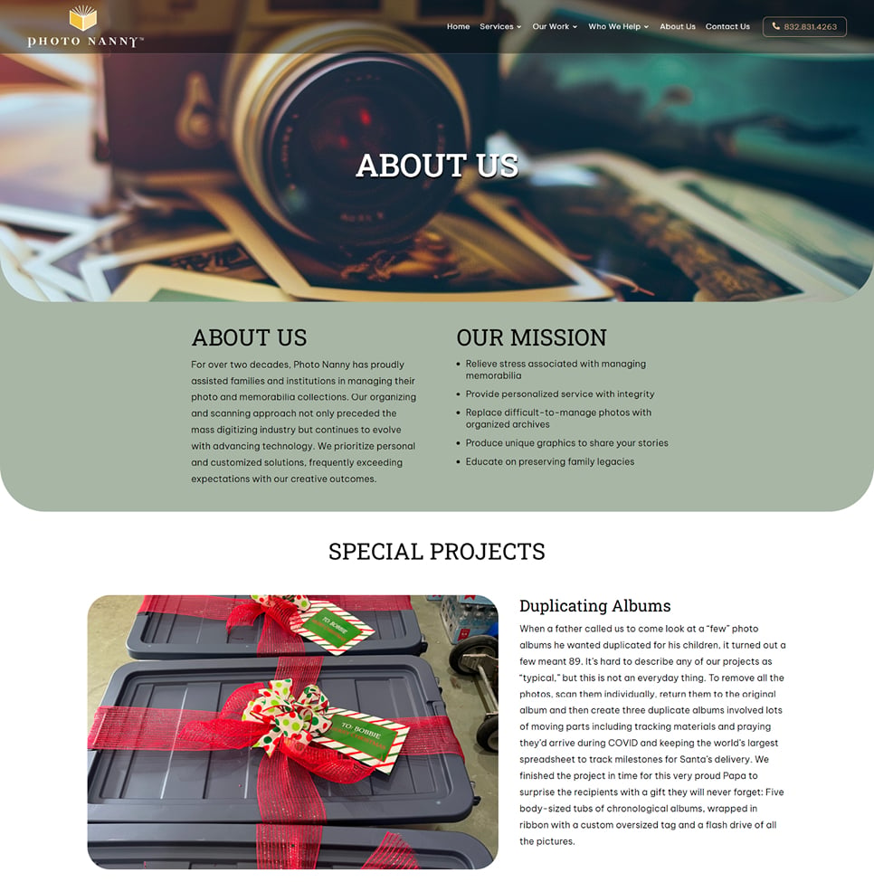 About us photo nanny 1 | itvibes full service digital marketing agency in houston