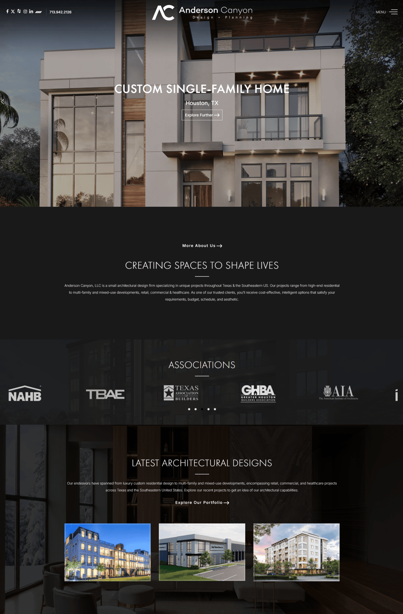 Anderson canyon llc houston architectural design firm 05 05 2025 12 47 pm 1 | itvibes full service digital marketing agency in houston