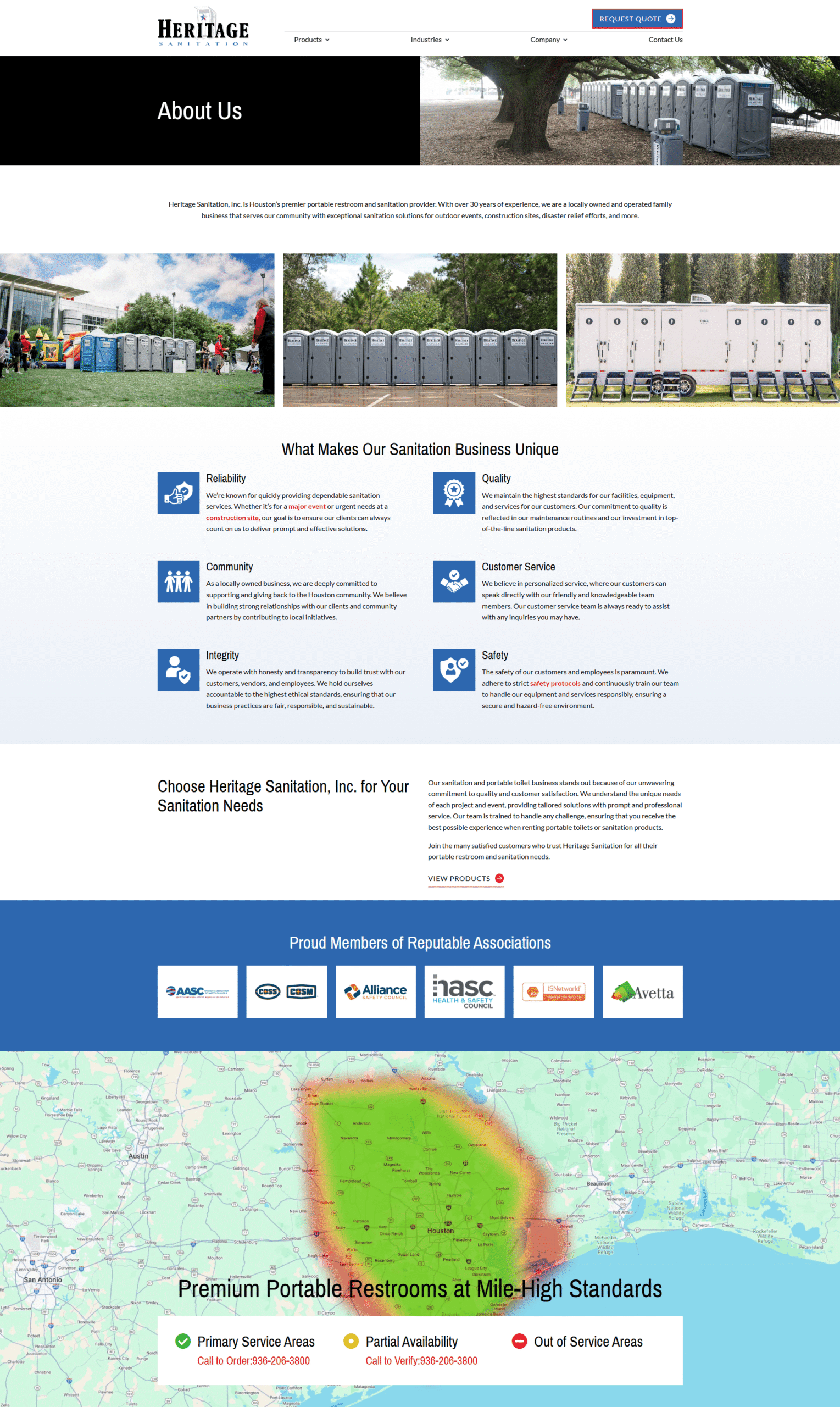About our portable toilet business heritage sanitation 06 19 2025 05 54 pm 1 | itvibes full service digital marketing agency in houston