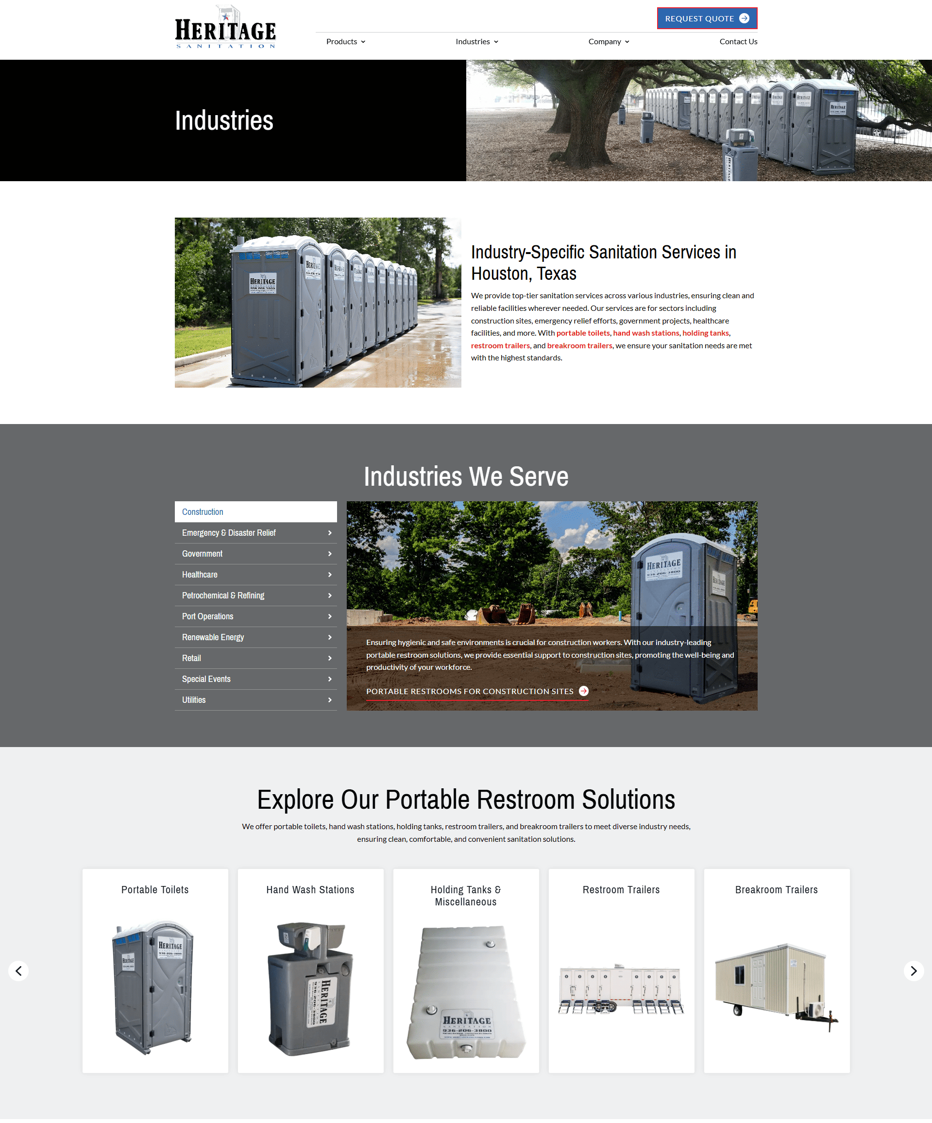 Industry specific sanitation services heritage sanitation 06 19 2025 05 52 pm 1 | itvibes full service digital marketing agency in houston