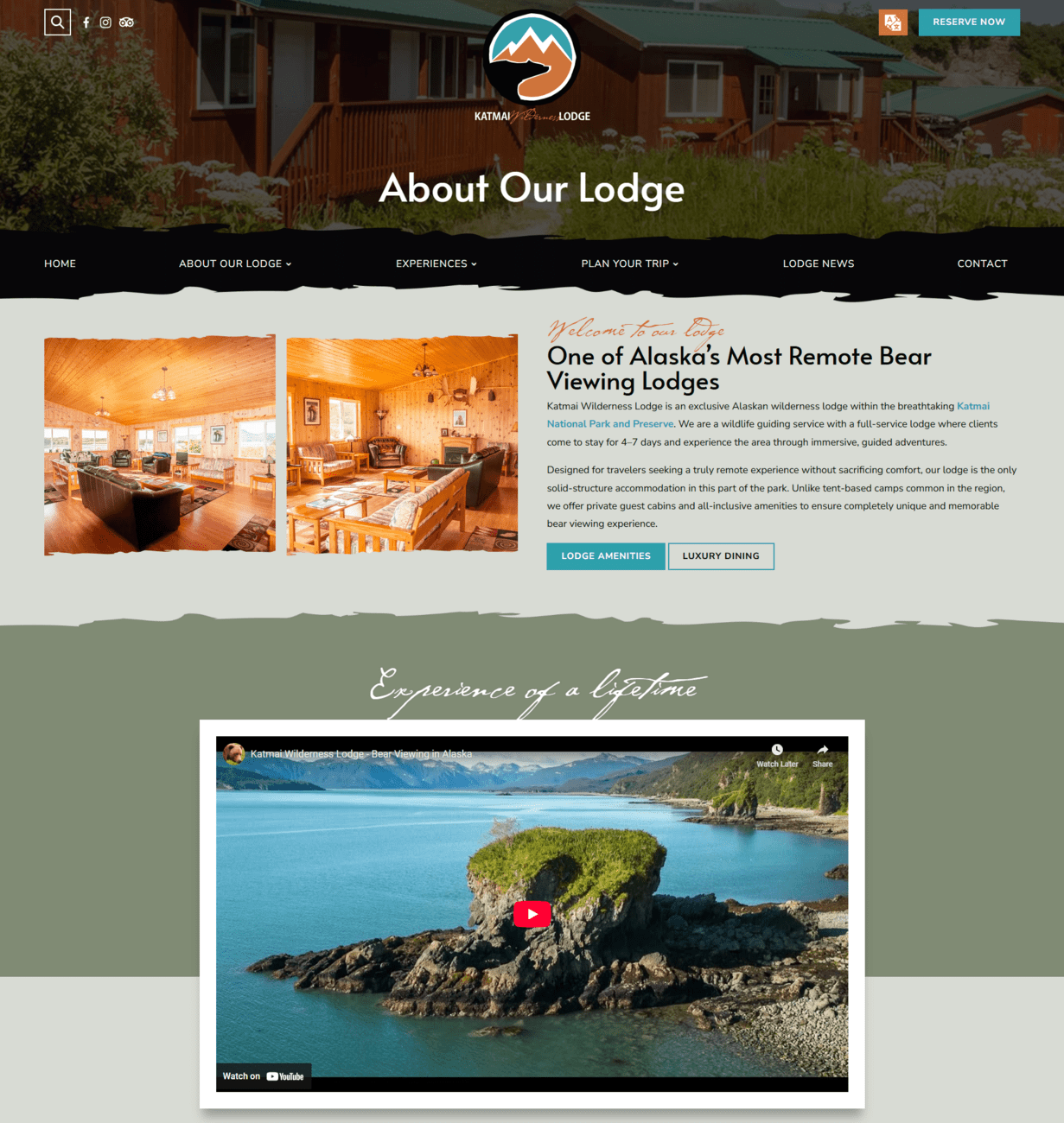 Stay at katmai national park lod | itvibes full service digital marketing agency in houston