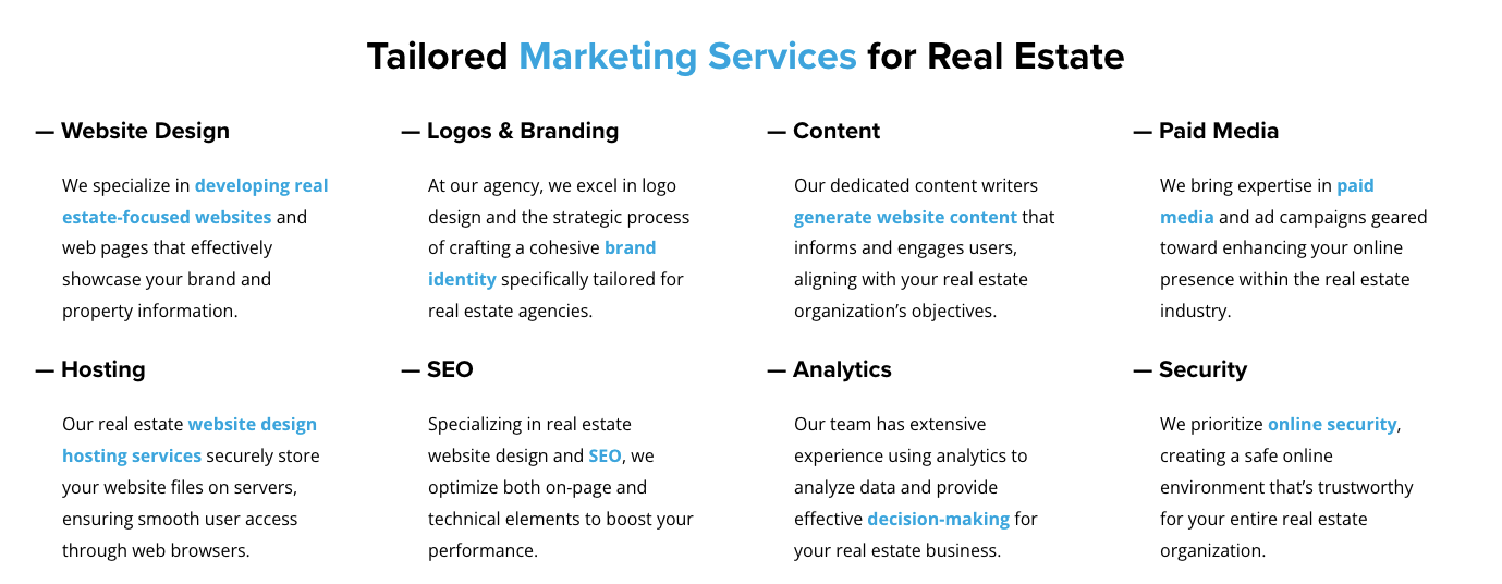 Marketing services for real estate | itvibes full service digital marketing agency in houston Marketing Services for Real Estate