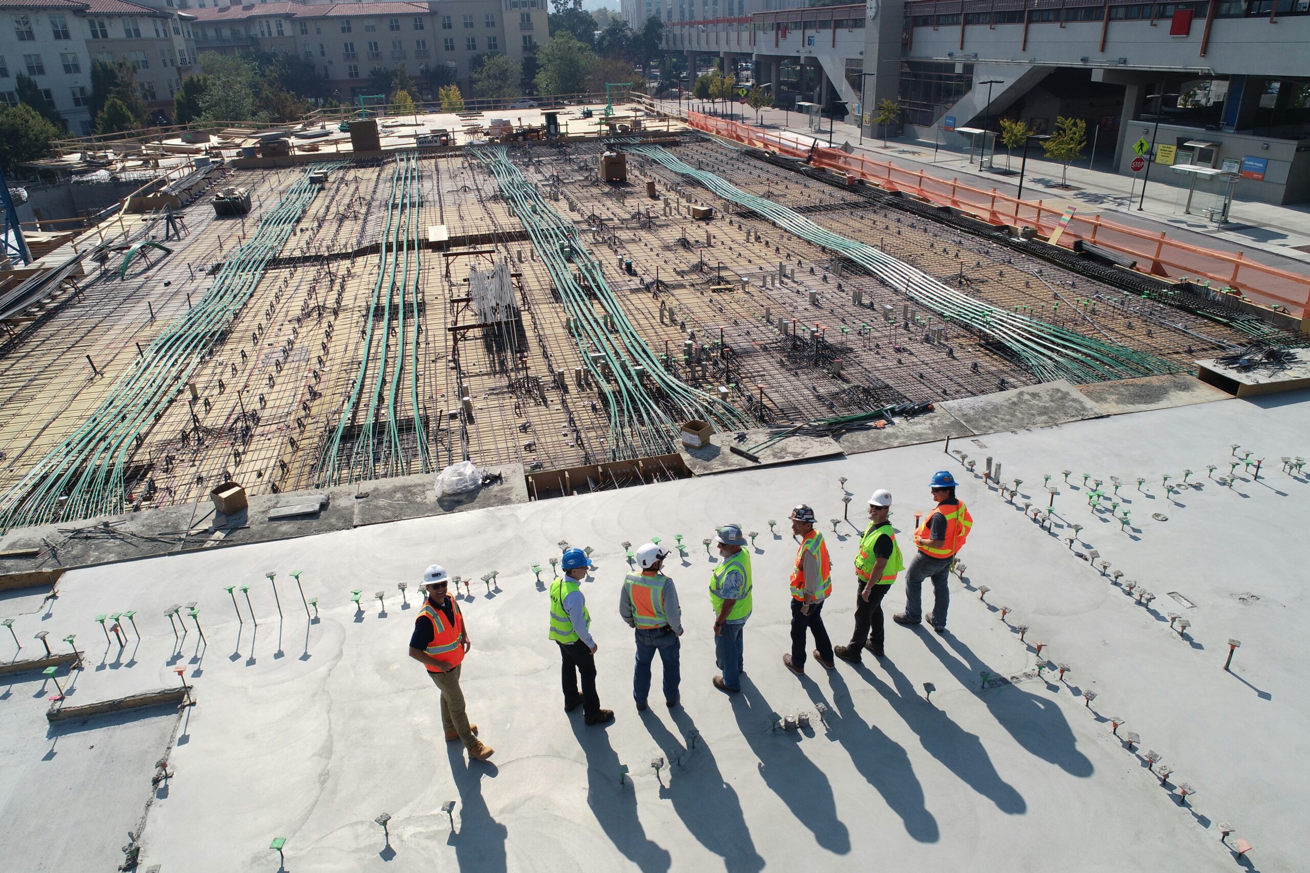 Construction team looking at project | itvibes full service digital marketing agency in houston Construction Team Looking at Project
