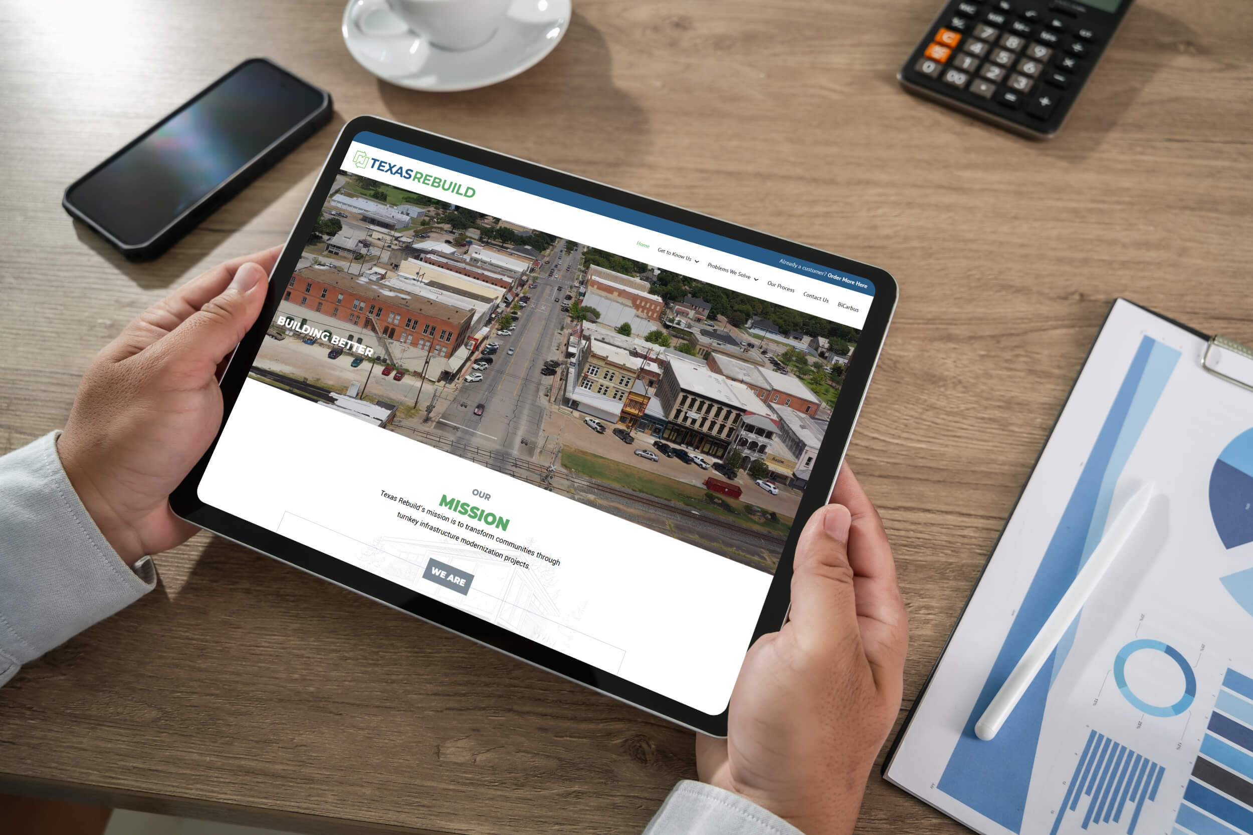 Tablet | itvibes full service digital marketing agency in houston