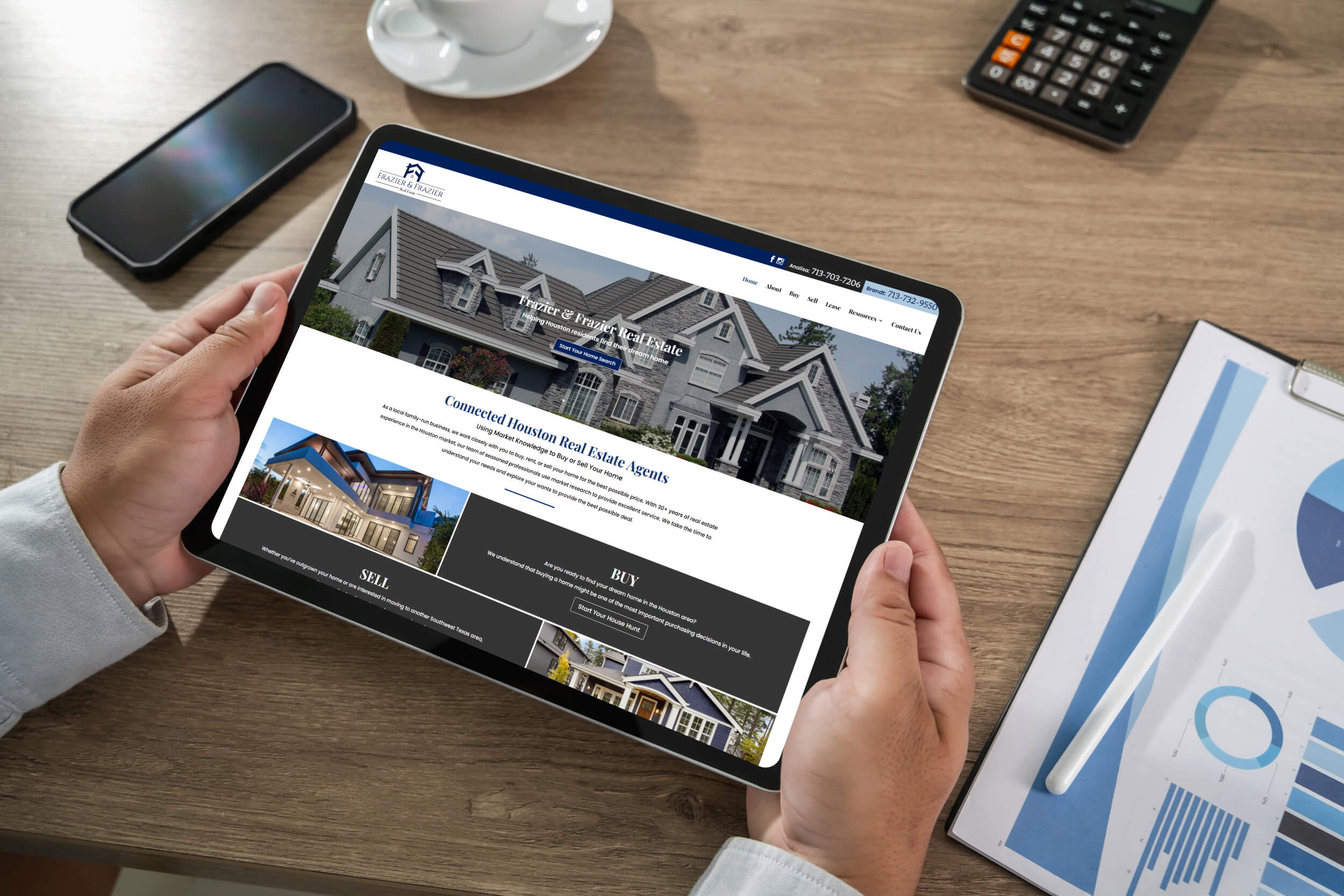 Tablet | itvibes full service digital marketing agency in houston