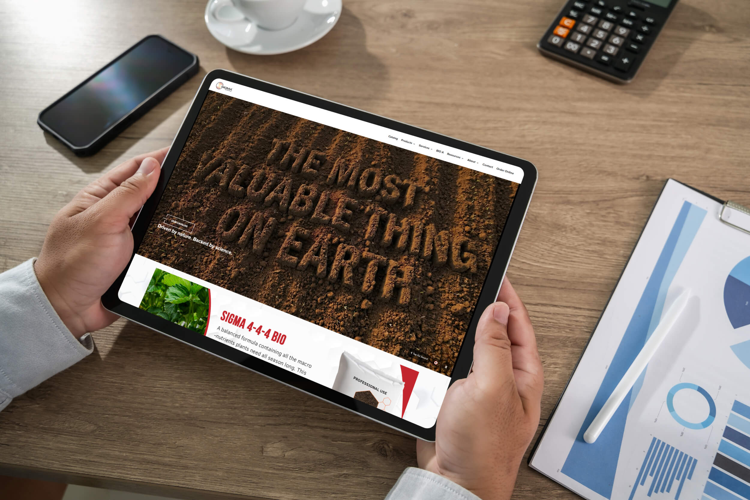 Tablet | itvibes full service digital marketing agency in houston