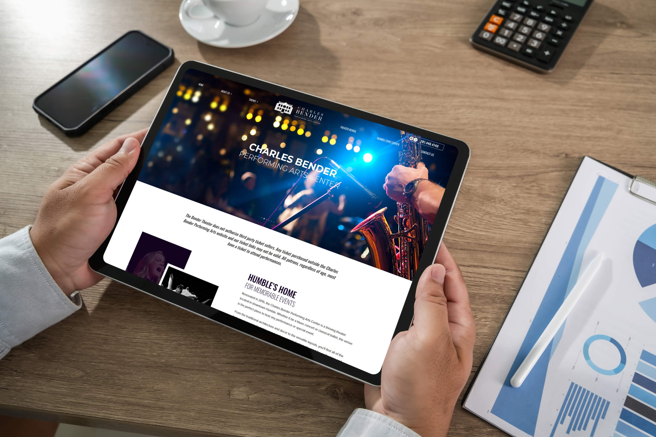 Tablet | itvibes full service digital marketing agency in houston