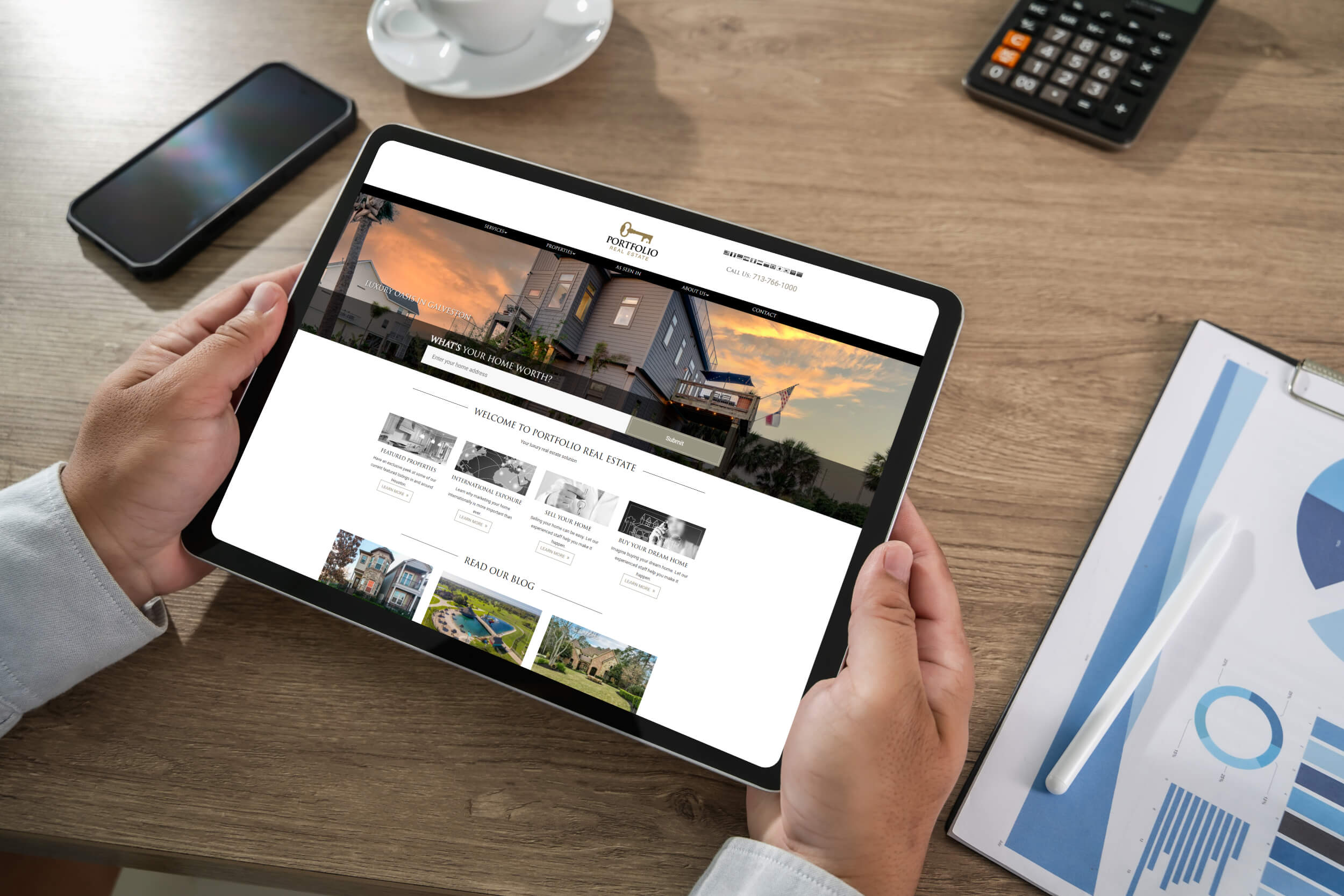 Tablet | itvibes full service digital marketing agency in houston