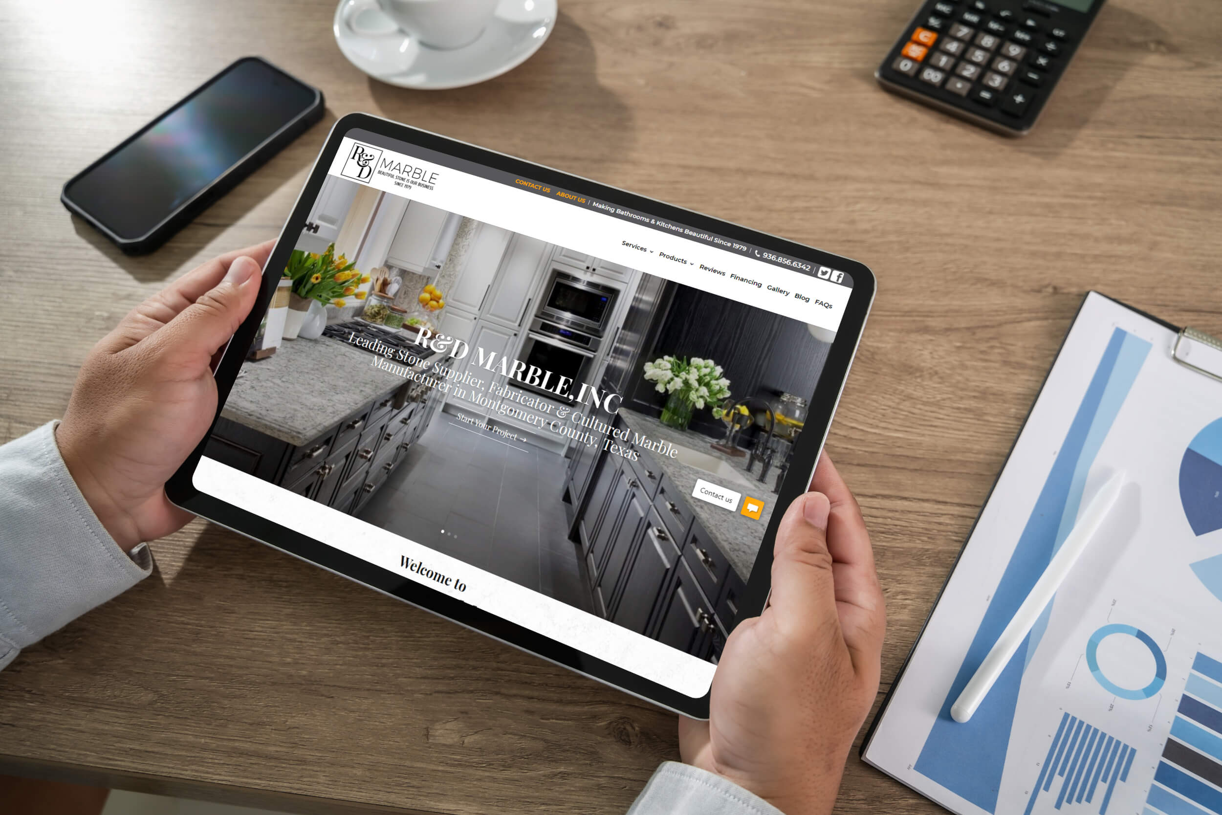 Tablet | itvibes full service digital marketing agency in houston