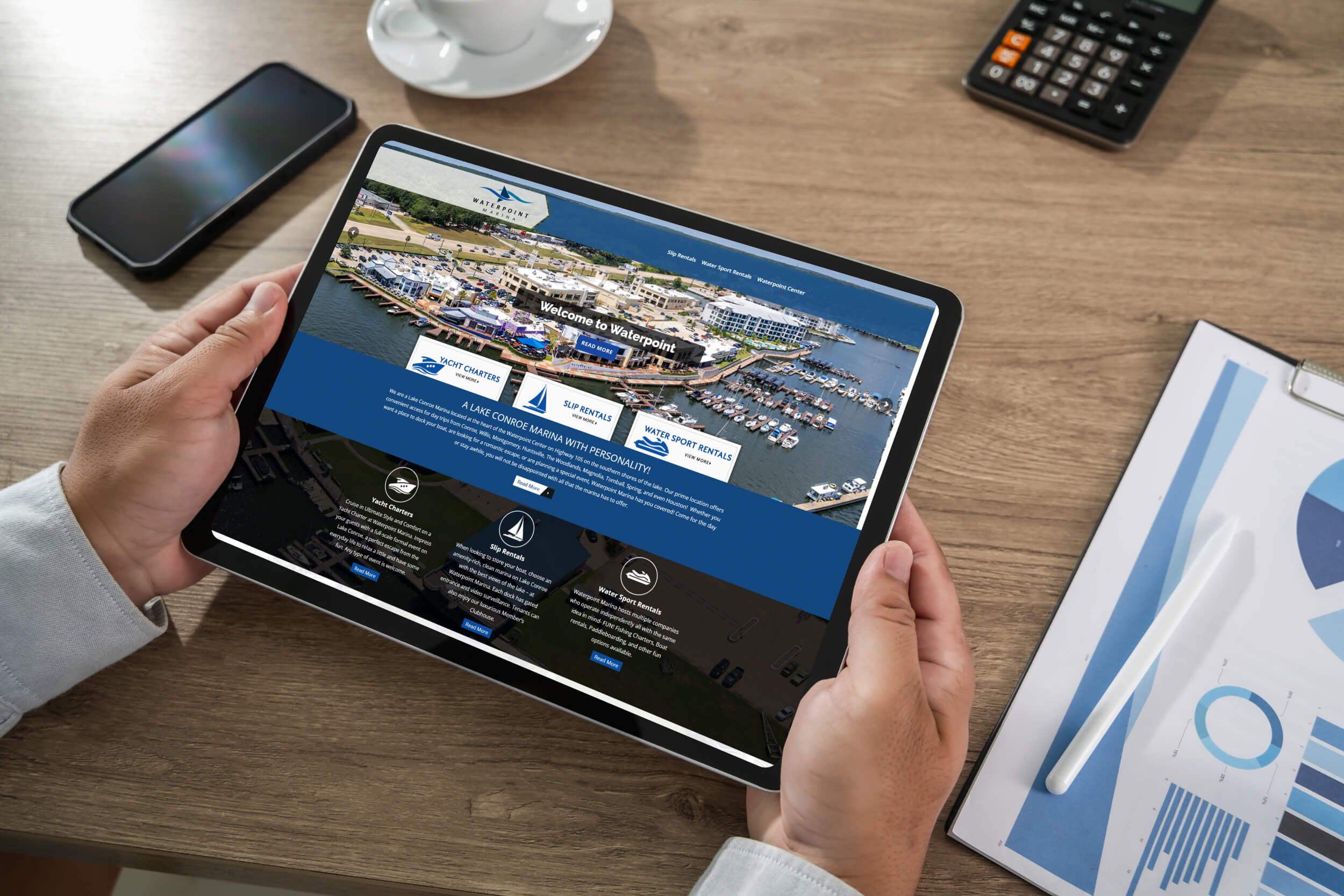 Tablet | itvibes full service digital marketing agency in houston