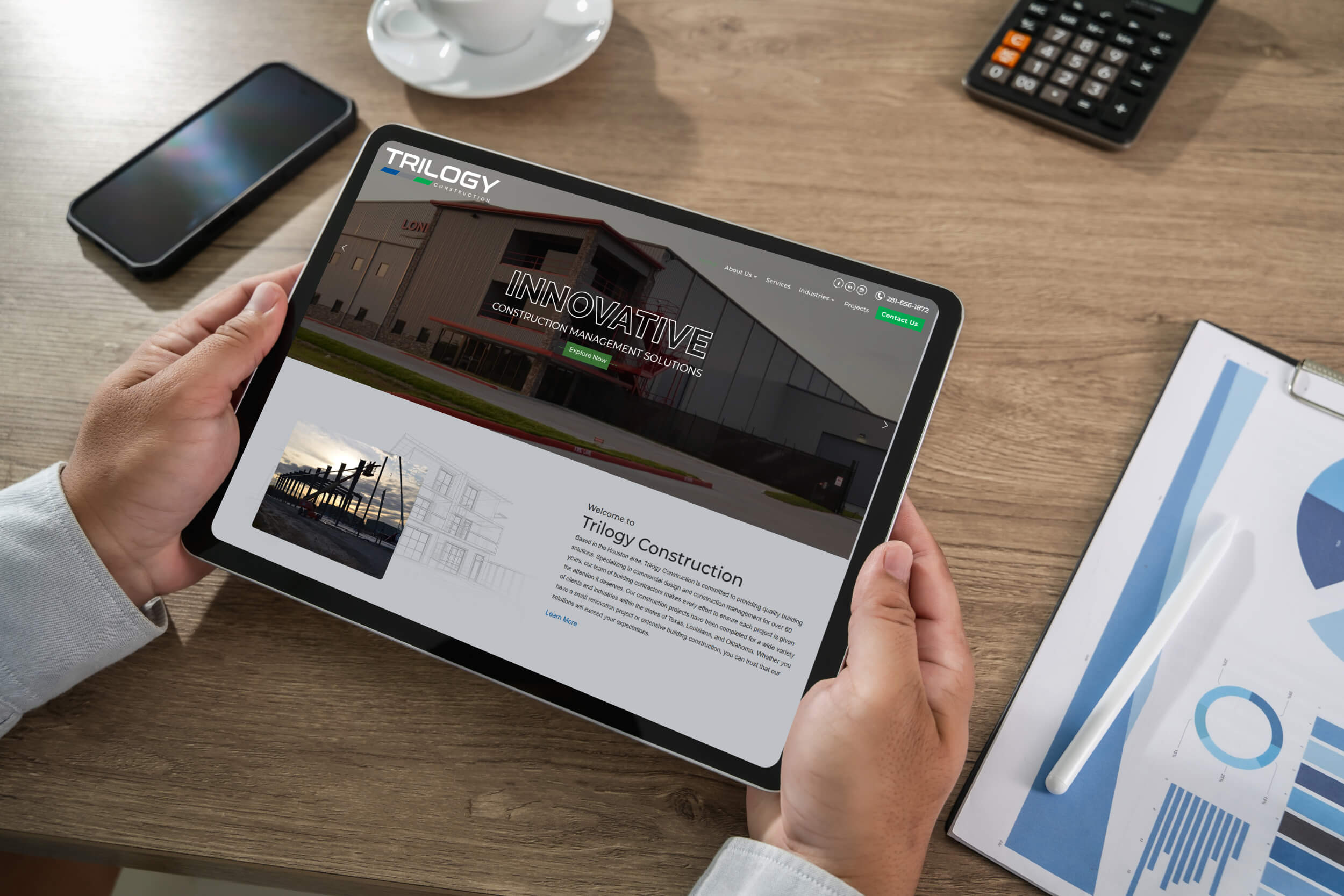 Tablet | itvibes full service digital marketing agency in houston