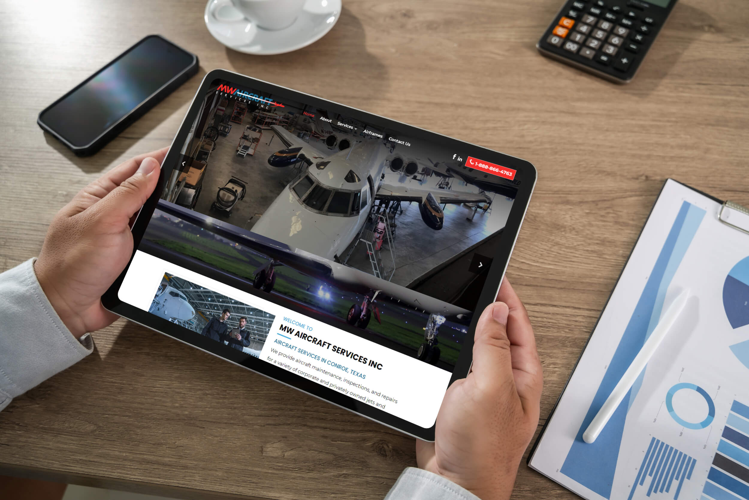 Tablet | itvibes full service digital marketing agency in houston