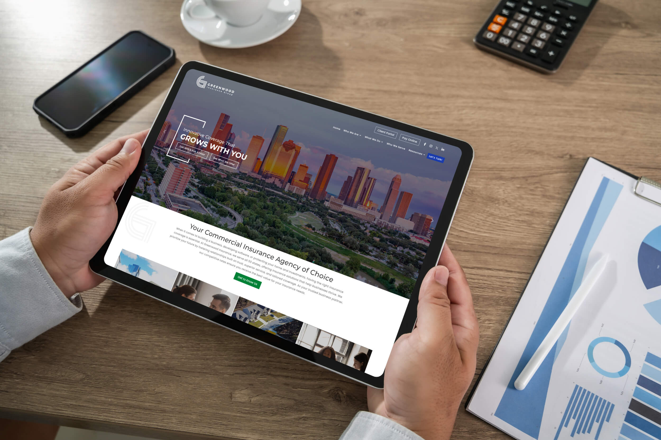 Tablet | itvibes full service digital marketing agency in houston