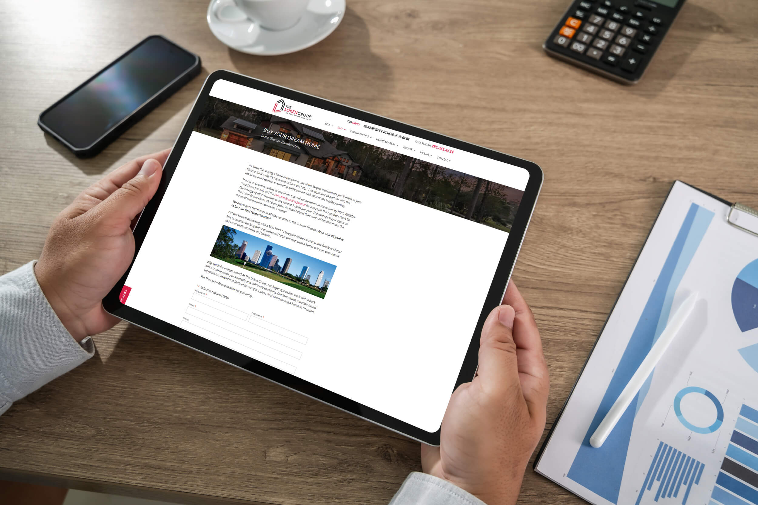 Tablet | itvibes full service digital marketing agency in houston