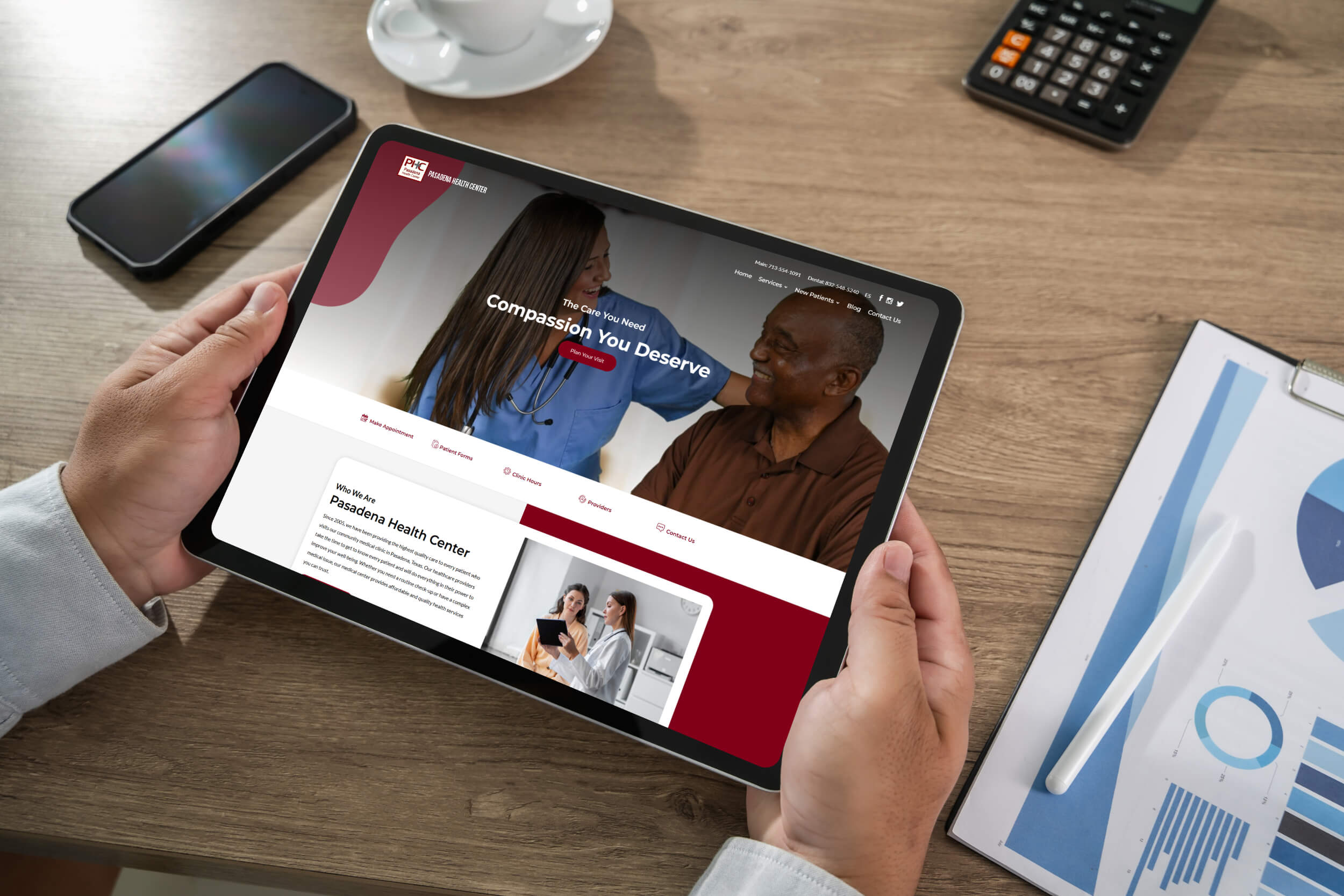 Tablet | itvibes full service digital marketing agency in houston