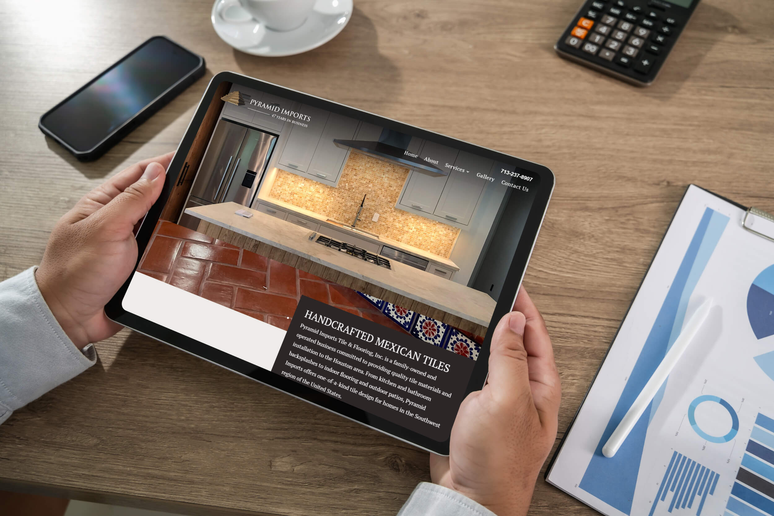 Tablet | itvibes full service digital marketing agency in houston