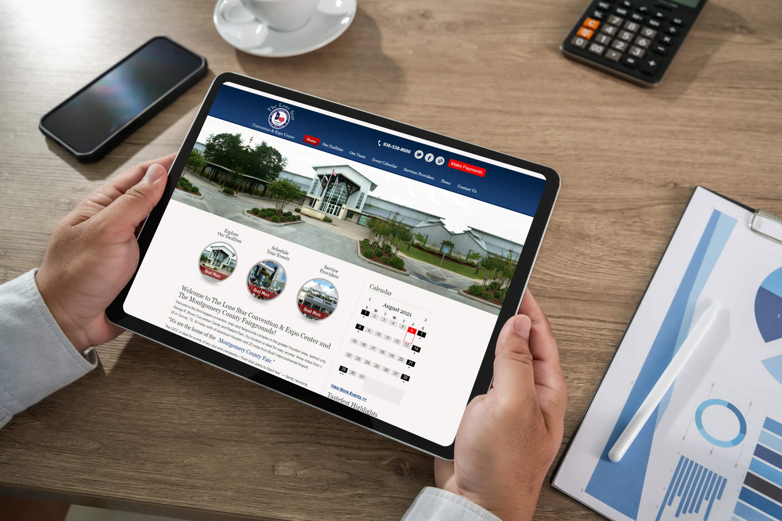 Tablet | itvibes full service digital marketing agency in houston