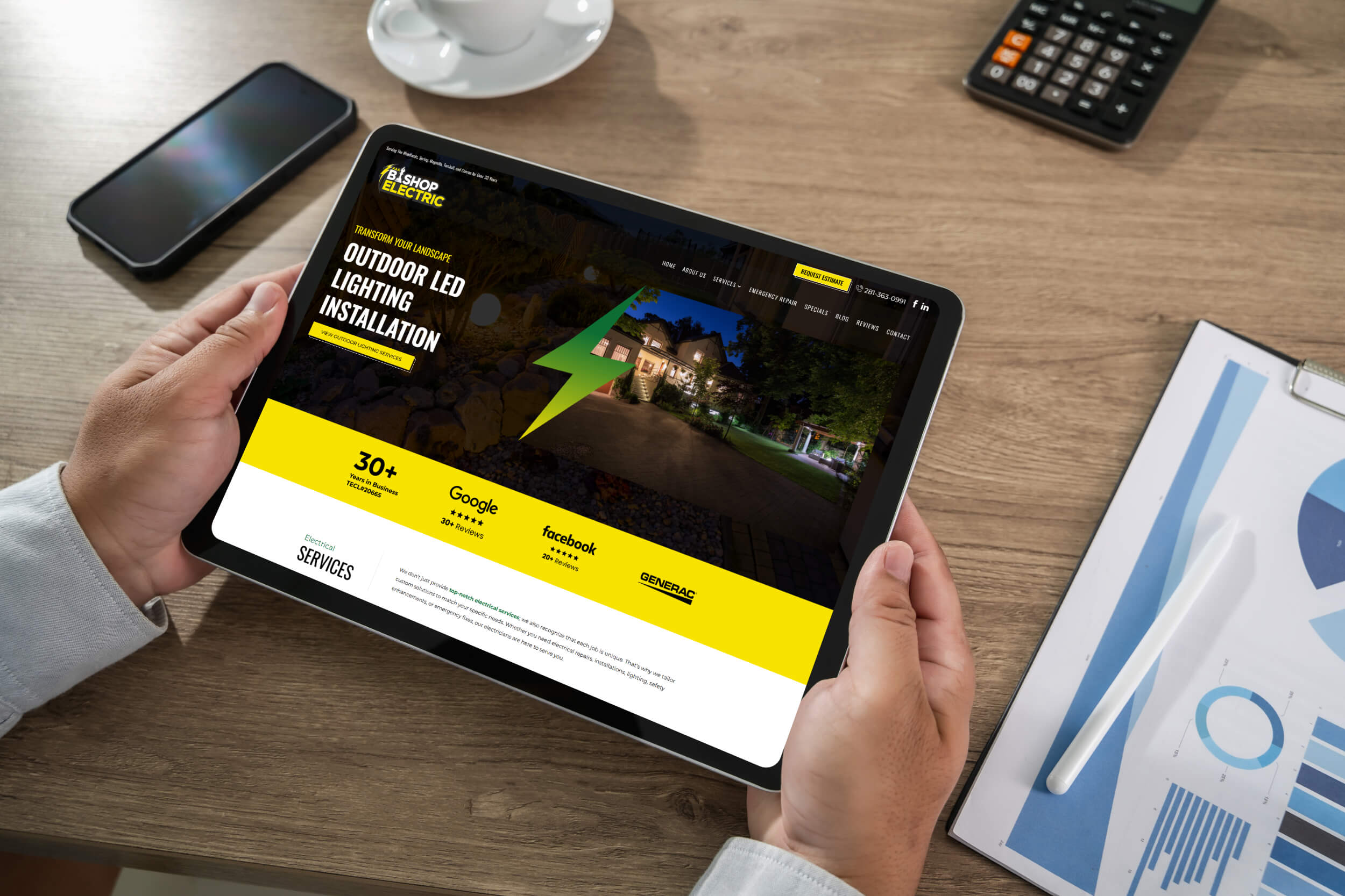 Tablet | itvibes full service digital marketing agency in houston