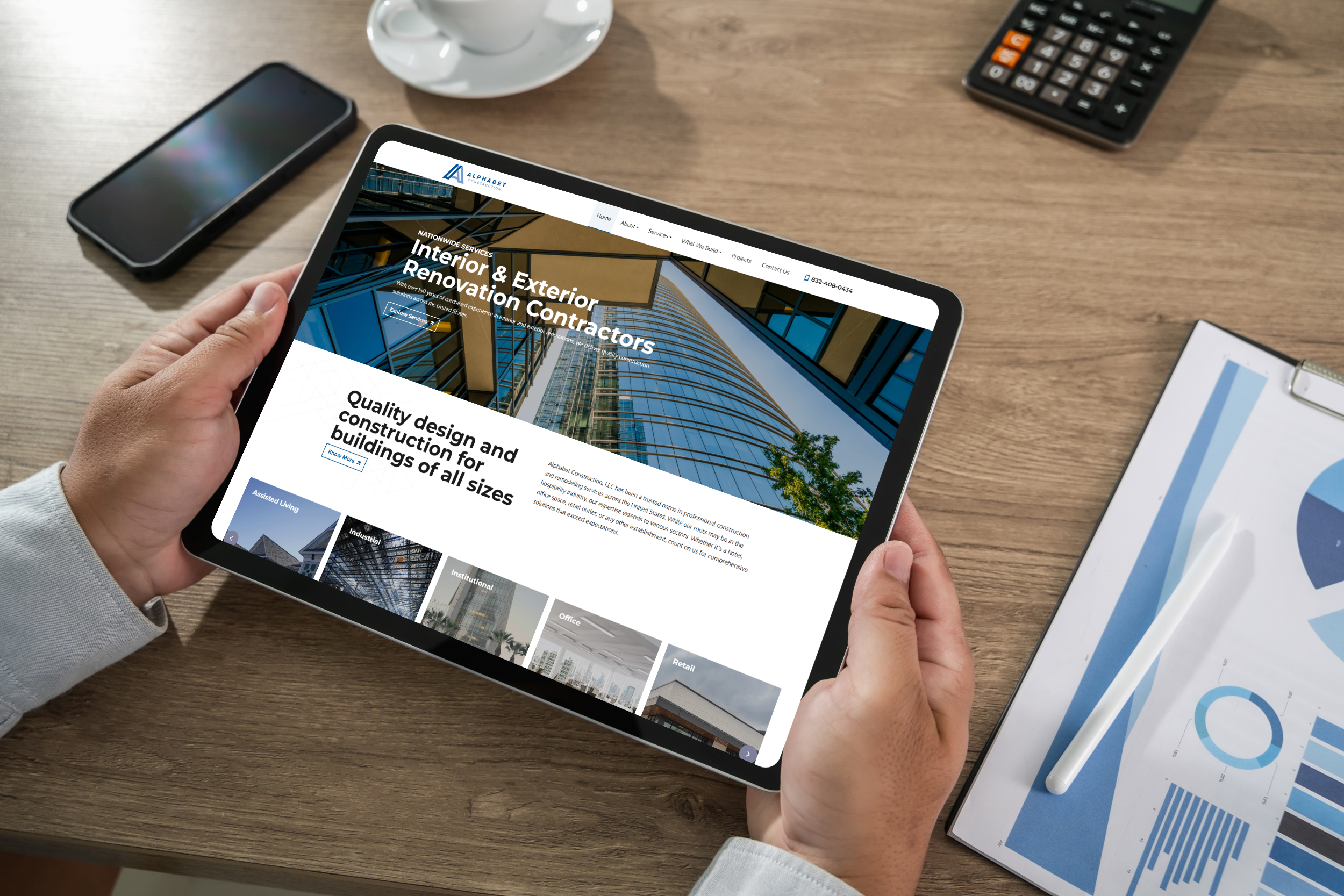 Manholdsamockuptabletblankscreenmockupforux | itvibes full service digital marketing agency in houston