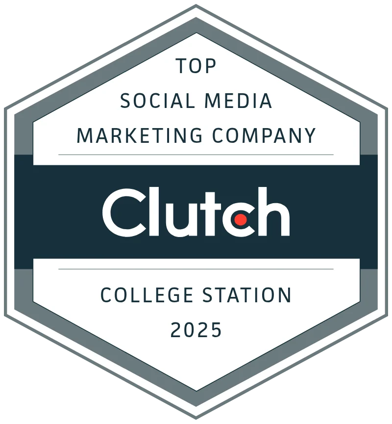 Top clutch social media marketing company college station 2025 | itvibes full service digital marketing agency in houston Top Social Media Marketing Company Award