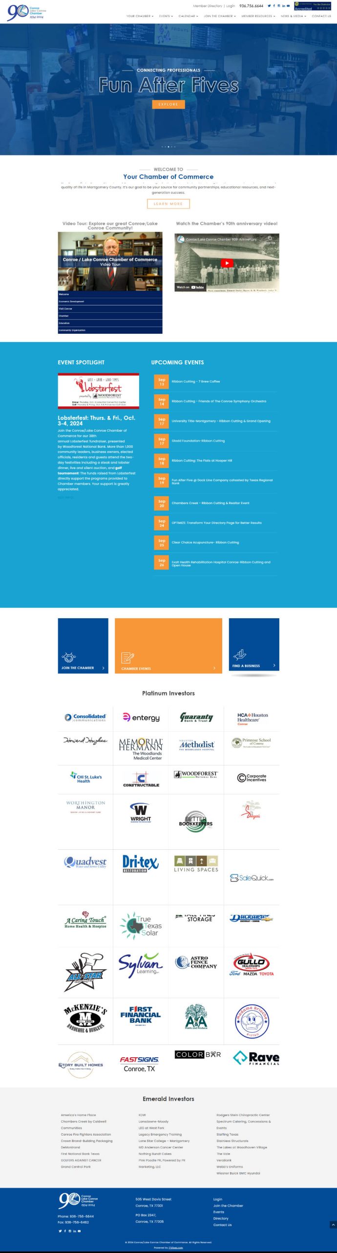 Conroe scaled | itvibes full service digital marketing agency in houston Conroe Nonprofit Community Project Image