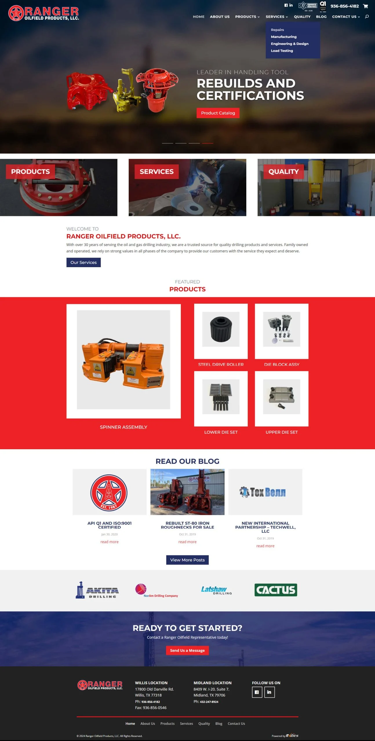 Ranger scaled | itvibes full service digital marketing agency in houston Ranger Energy Project Showcase Image