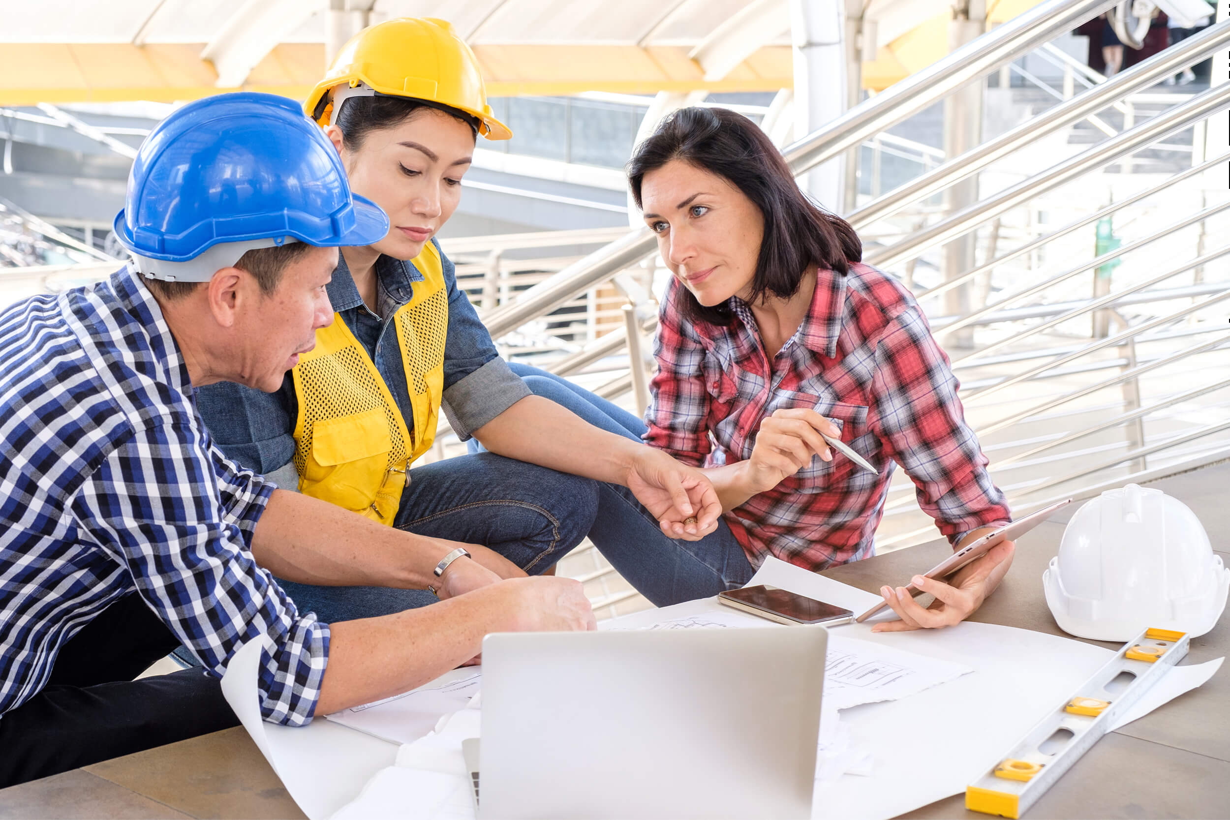 Shutterstock 1187524975 | itvibes full service digital marketing agency in houston Construction Website Design Team Image