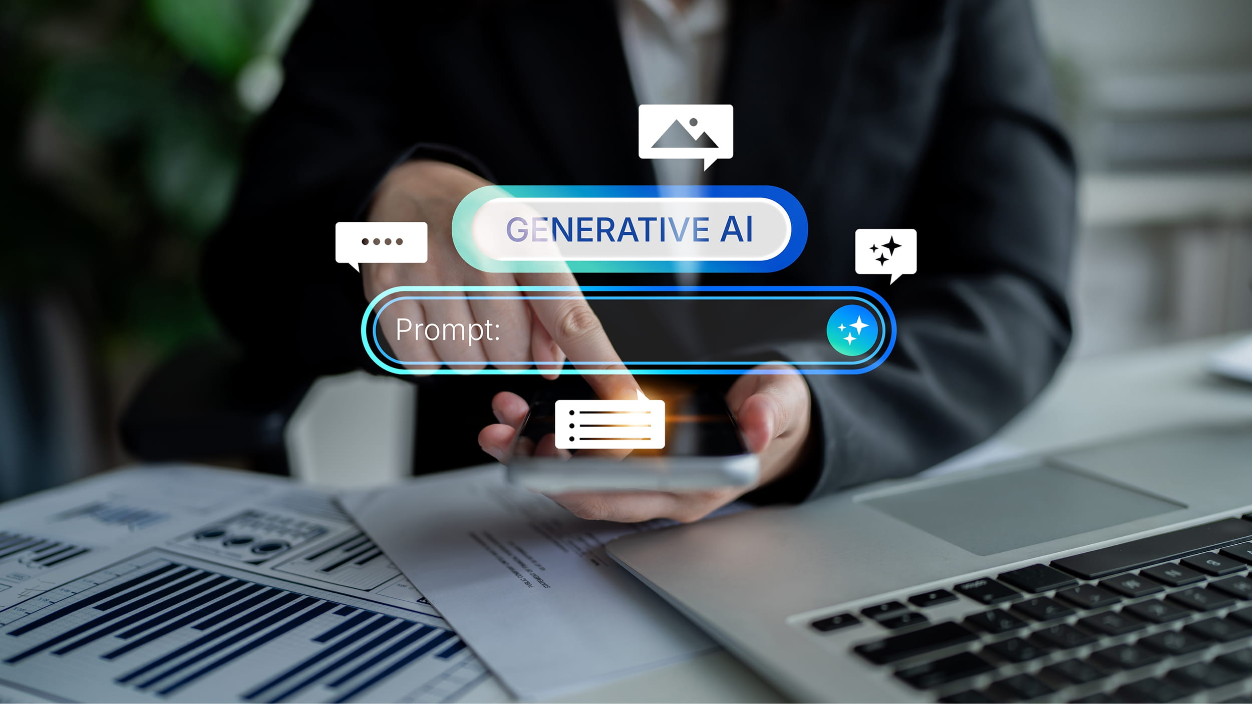 Shutterstock 2742687841 | itvibes full service digital marketing agency in houston Generative Ai Team or Concept Image