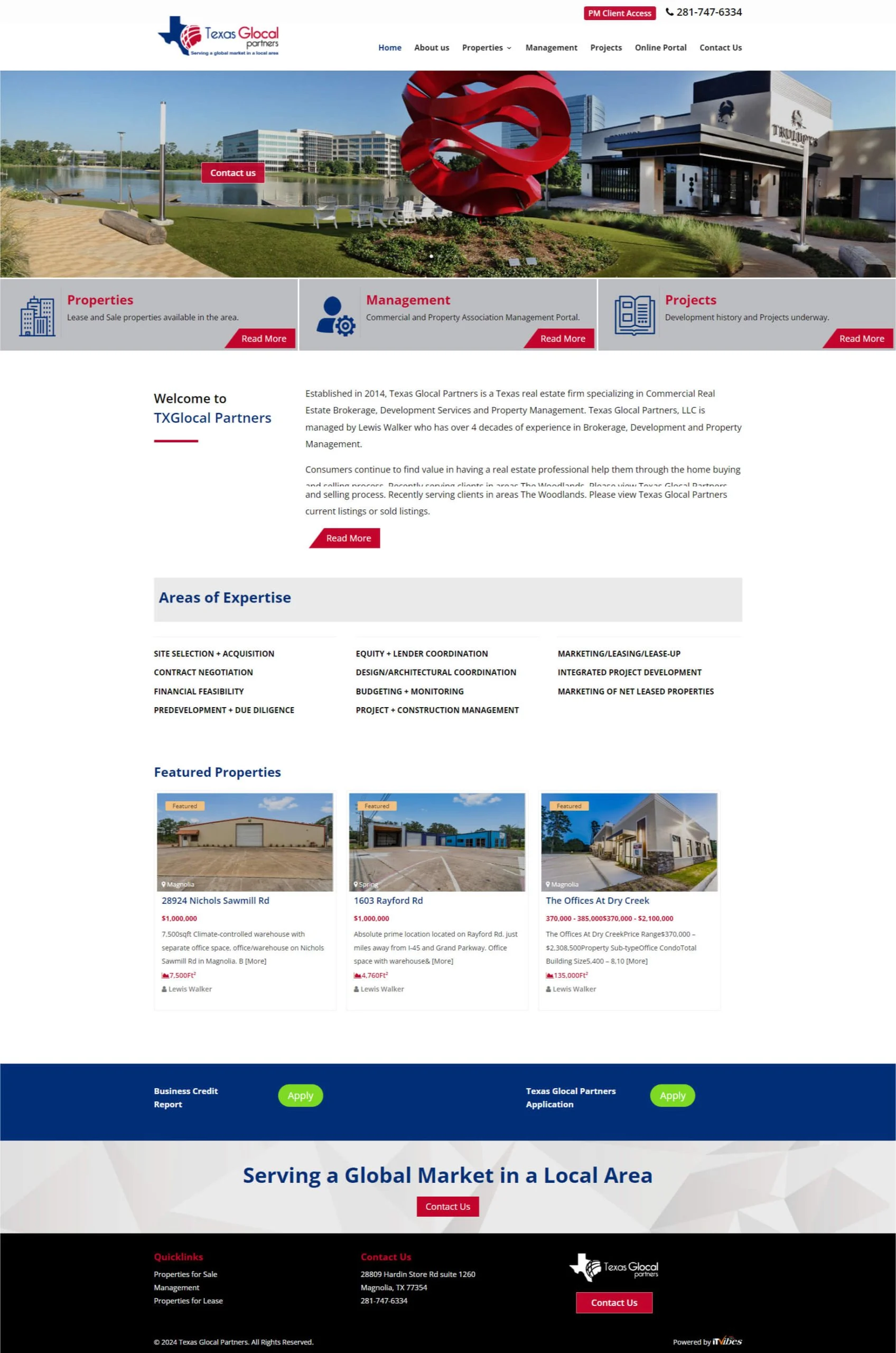 Texas glocal scaled | itvibes full service digital marketing agency in houston