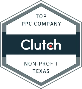 Top clutchco ppc company non profit texas 278x300 | itvibes full service digital marketing agency in houston Top Ppc Company Award