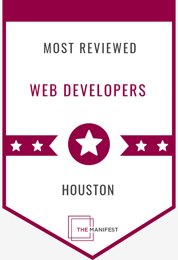 Top the manifest web developers houston 2022 award | itvibes full service digital marketing agency in houston Top Web Developers Award