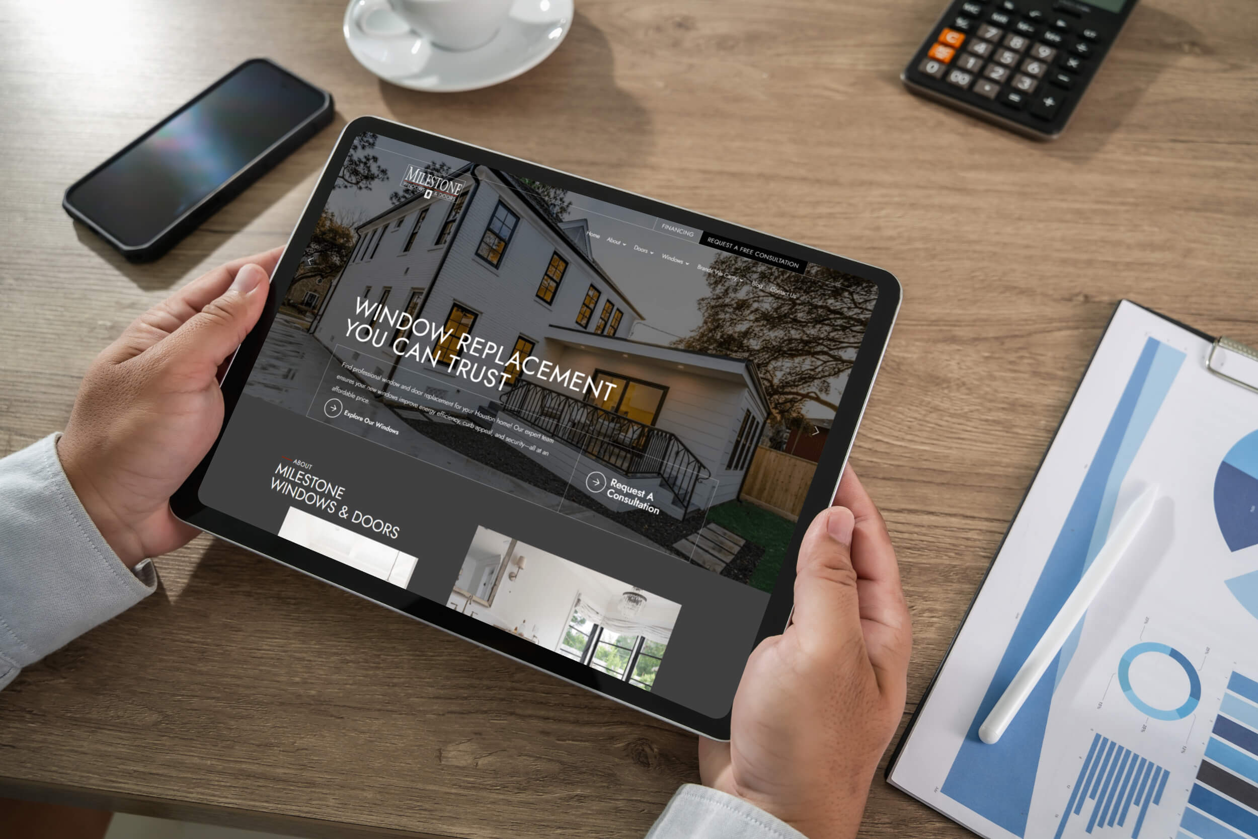 Tablet | itvibes full service digital marketing agency in houston