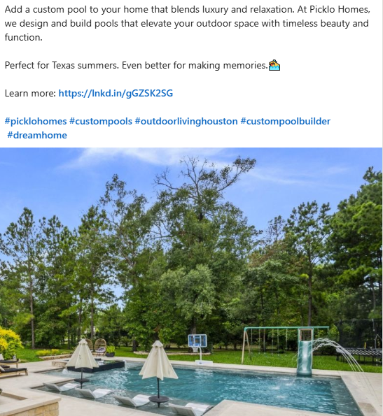 Picklo Homes Linked in