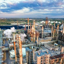 Refinery From a Birds Eye View